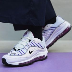 Nike Womens Air Max 98 Sz 8 Mystic Purple